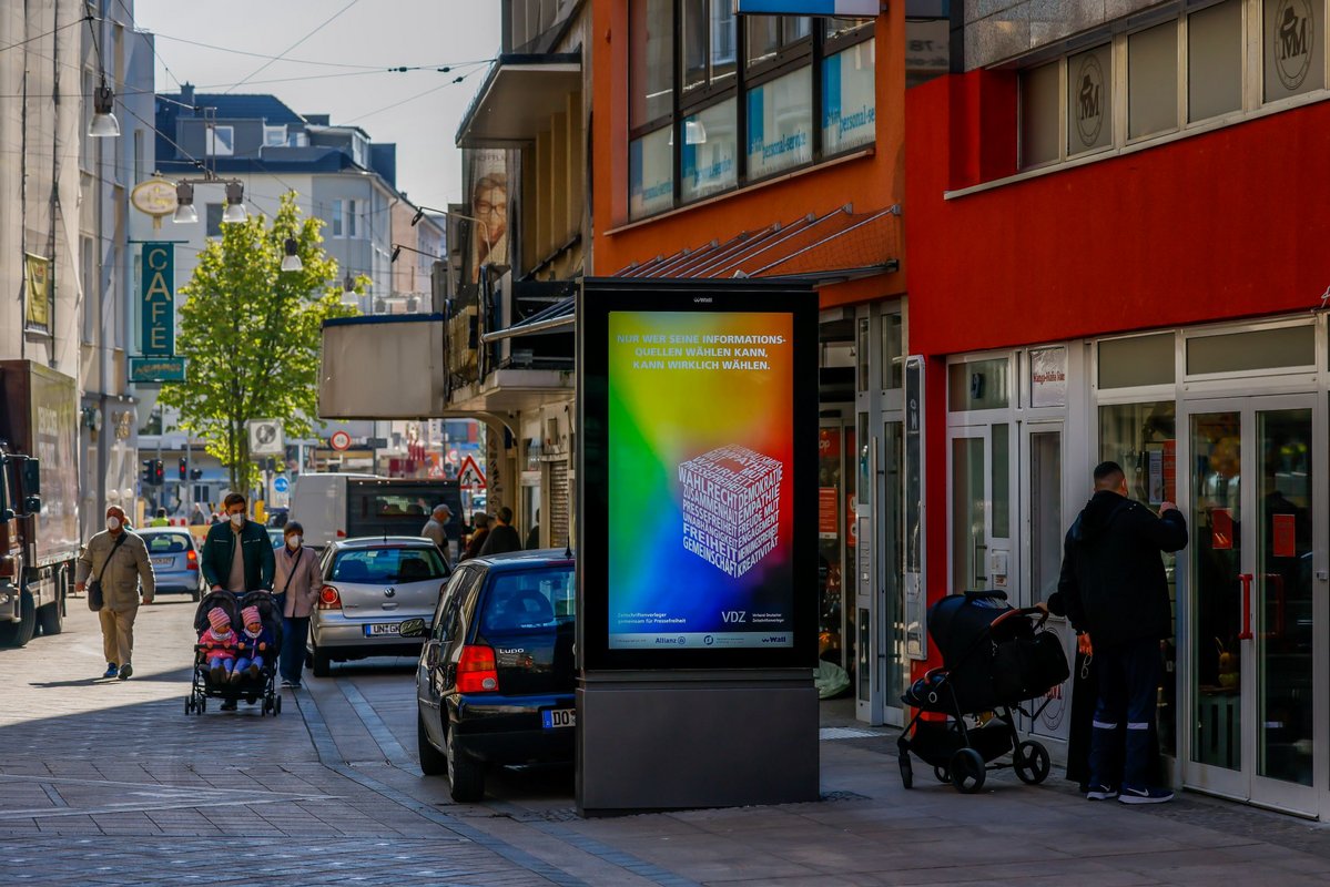 VDZ und Wall wählen Pressefreiheit und Informationsvielfalt | Dortmund (Fotos: Bildschön für VDZ)