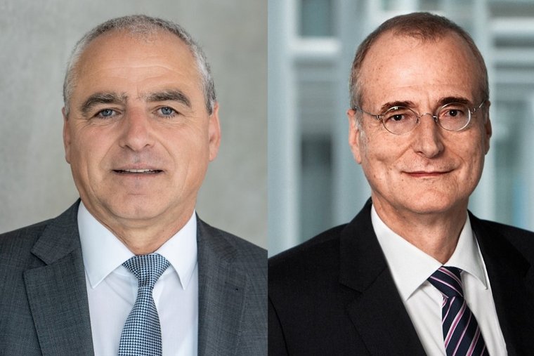 Neu im PZ-Vorstand: Dr. Andreas Geiger (li.) und Christian Nienhaus (re.)