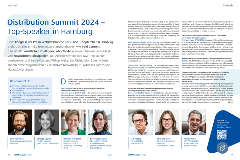 MVFP impuls Distribution Summit 2024