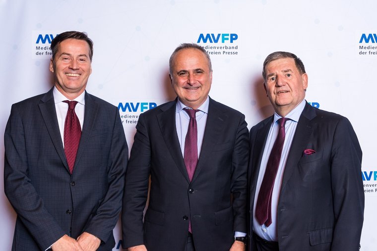 Stephan Scherzer, Botschafter der Republik Kroatien Gordan Bakota, Detlef Prinz (Foto: Ole Bader)