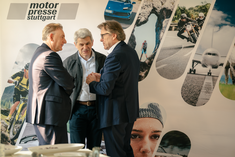 Der Unternehmenstag bot ausreichend Gelegenheit zu Austausch und Vernetzung; Foto © Motor Presse Stuttgart