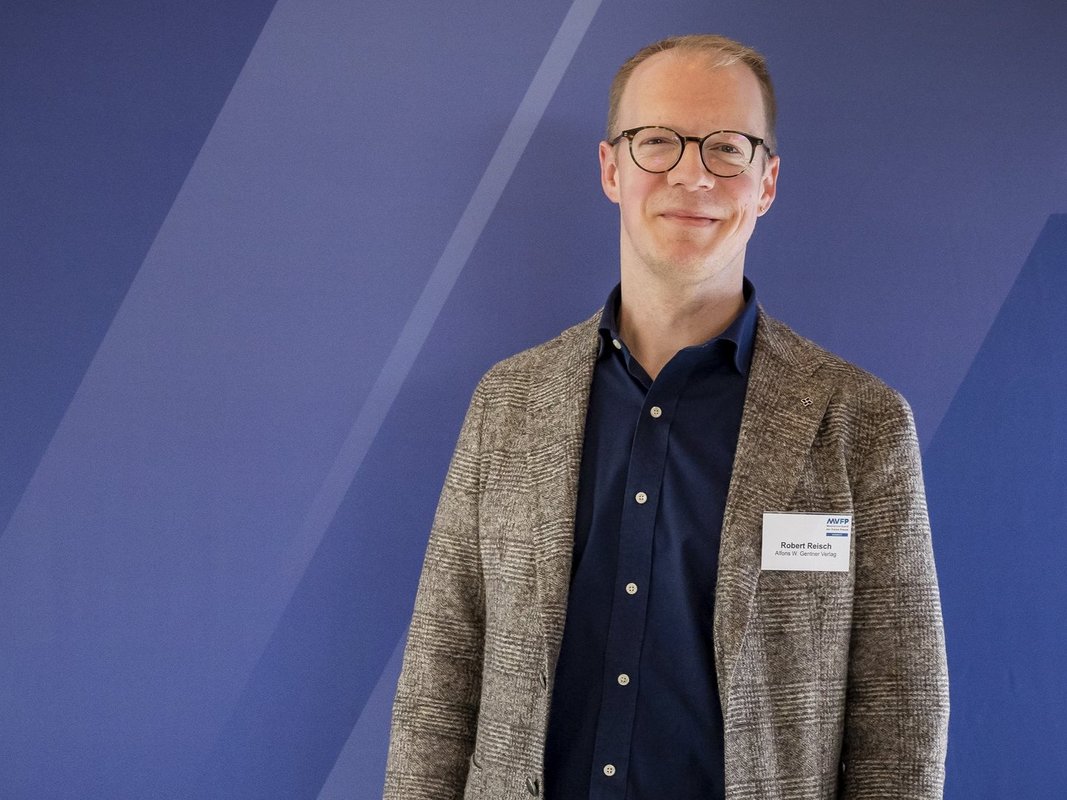 Robert Reisch, Verleger des Gentner Verlags; Bild © MVFP Südwest/dfv, Mara Monetti