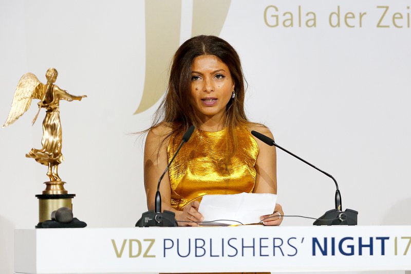 Ensaf Haidar bei der Publishers' Night 2017 (Foto: Franziska Krug/Getty Images for VDZ)