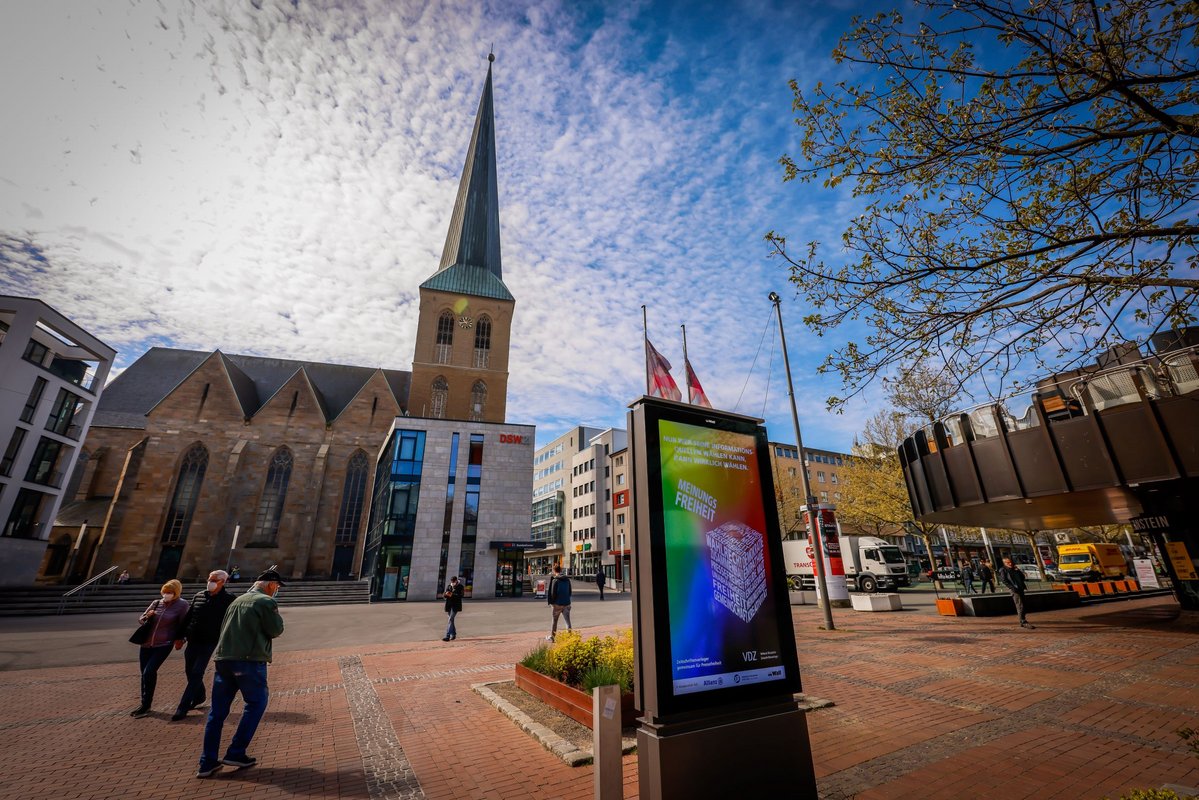 VDZ und Wall wählen Pressefreiheit und Informationsvielfalt | Dortmund (Fotos: Bildschön für VDZ)