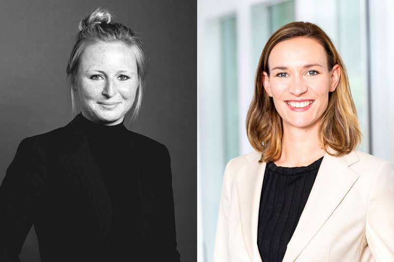 Bastienne Früh (li.), Anna von Koetsveld (re.)