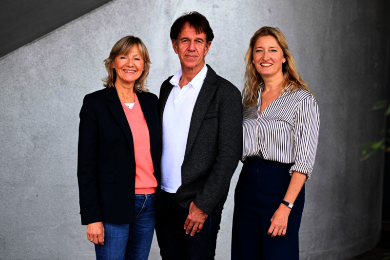 Silvia von Maydell, Klaus Dahm, Margit Pratschko (v.l.n.r.) (Foto: Michael Tinnefeld für Hubert Burda Media)