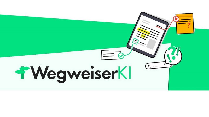 Wegweiser KI, Abbildung © dpa Deutsche Presse-Agentur GmbH