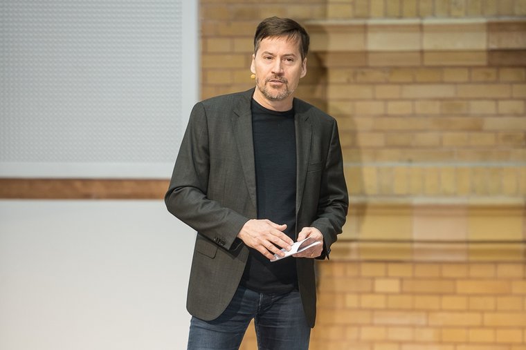Stephan Scherzer beim Digital Innovators' Summit 2019 (Foto: © Ole Bader/SANDWICHPICKER für VDZ)