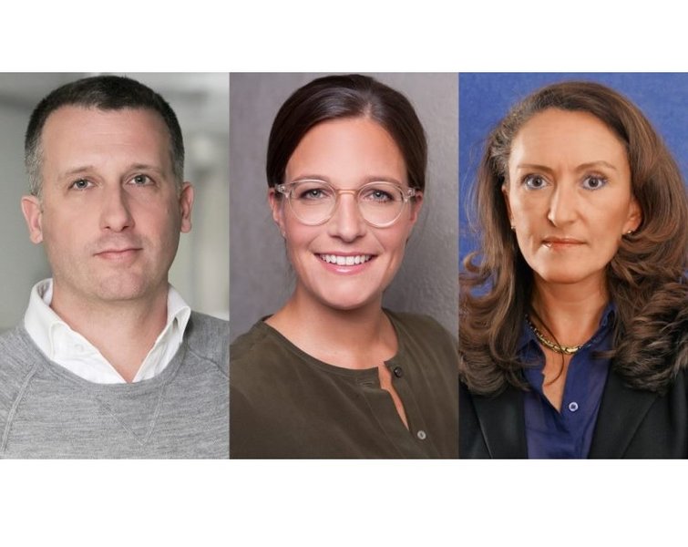 Carsten Schwecke, Julia Wehrle, Daniela Sakowski (Foto: Axel Springer)