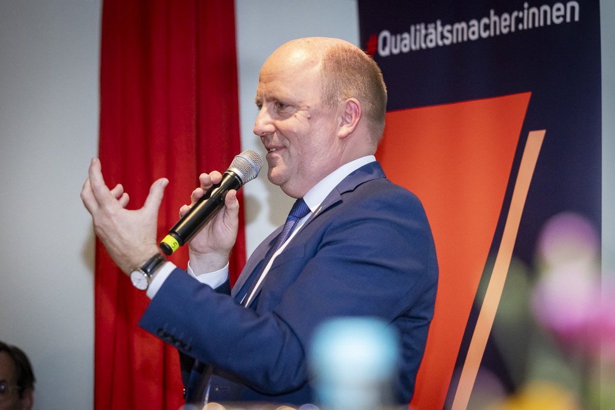 Medienpolitischer Impuls von Uwe Becker, Staatssekretär im Hessischen Ministerium der Finanzen. (Foto © Mara Monetti)