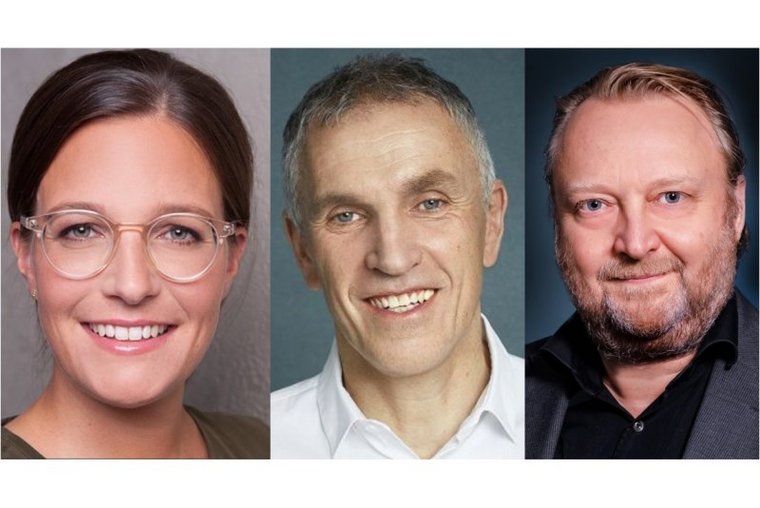 Julia Wehrle, Andreas Schilling und Heiko Hager (v.l.)