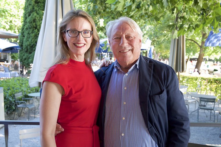 Prof. Dr. Alena Buyx, Gerhard Wöhrl, MVFP Bayern Sommerfest, 20.07.2026, München