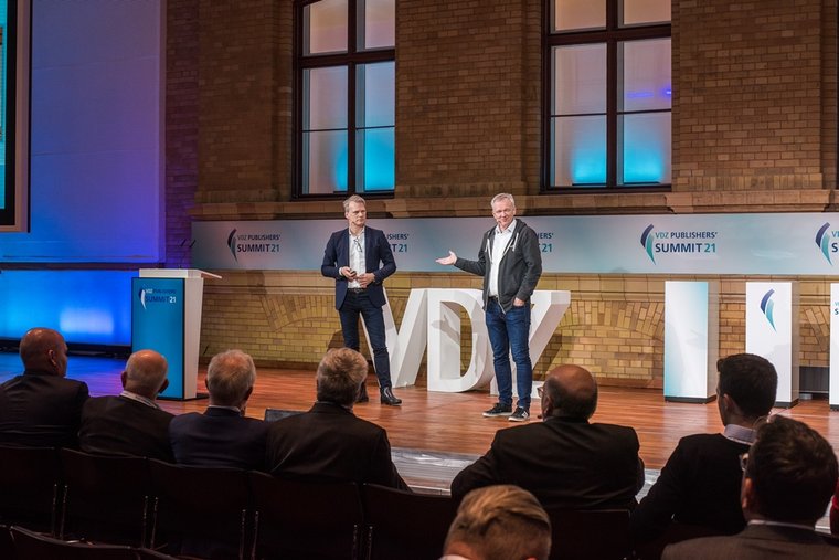 André Lux und Dr. Volker Zota (Heise Medien)