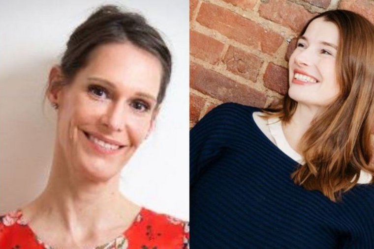 3. Preis Alexandra Rudat (Fotocredit: Susanne Oellbrunner) und Sonderpreis Christina Horsten (Fotocredit: Helga Traxler)