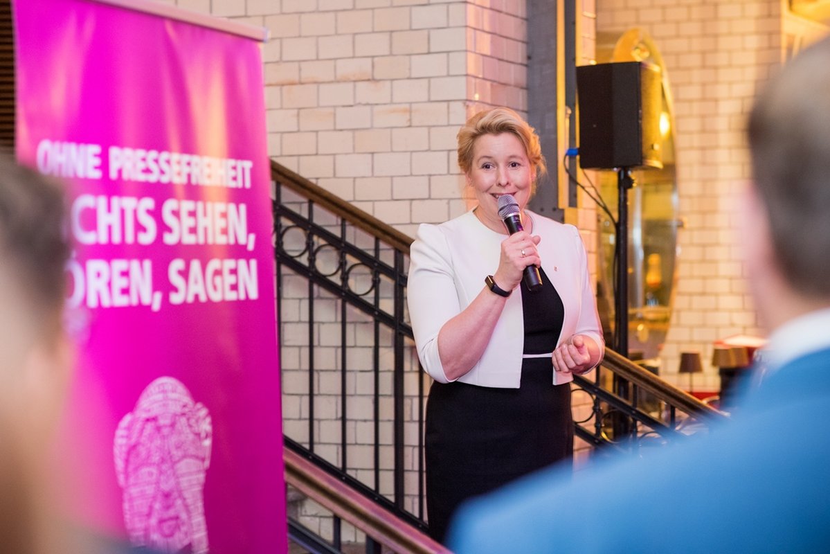 Berlins Regierende Bürgermeisterin Franziska Giffey (Foto: Ole Bader) Berlins Regierende Bürgermeisterin Franziska Giffey (Foto: Ole Bader)