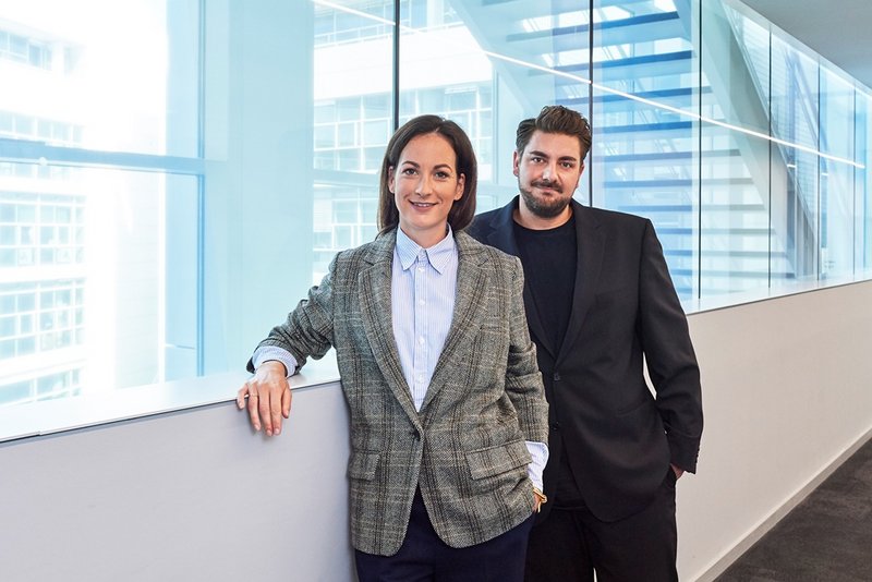 Lea Groß-Walbersdorf und Georg Wittmann (Foto: Kilian Bishop)