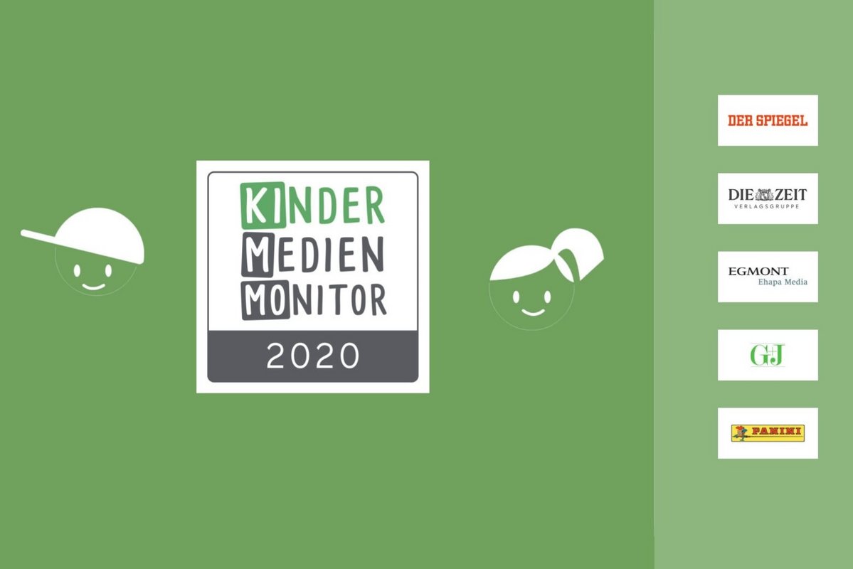 Der KINDER MEDIEN MONITOR 2020 ist eine neue Markt-Media-Studie der Verlage Egmont Ehapa Media GmbH, Gruner + Jahr, Panini Verlags GmbH, SPIEGEL-Verlag und ZEIT Verlag.