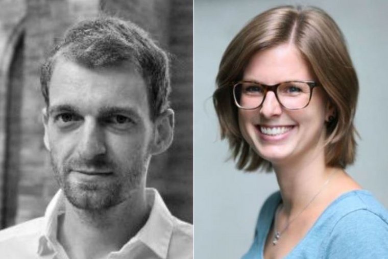 1. Preis Moritz Aisslinger (Fotocredit: Livia Valensise) und 2. Preis Angela Sommersberg (Fotocredit: Martina Goyert)