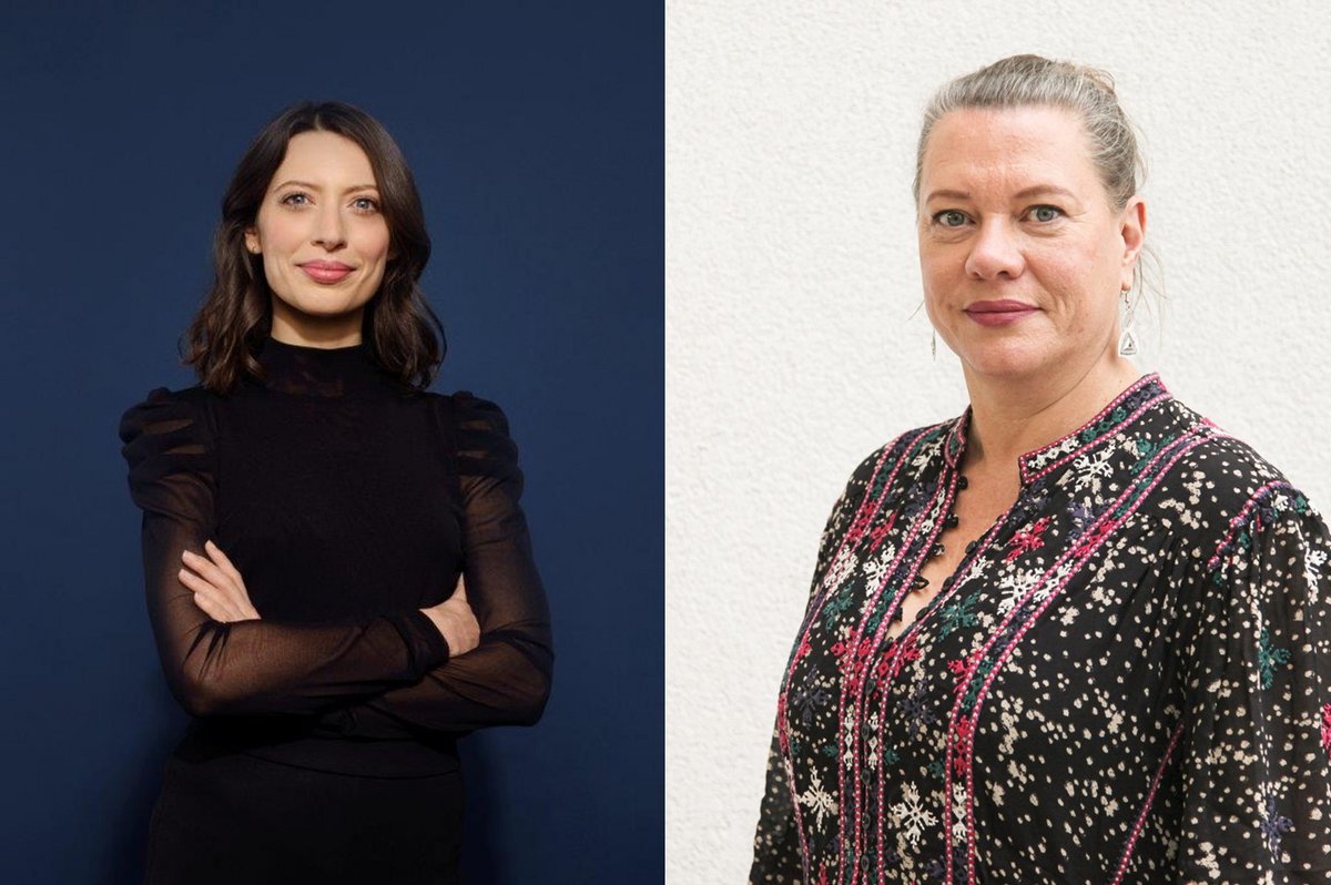 Mandy Schamber (li.) und Eva-Maria Schmidt (re.) starteten den Social-Media-Podcast „Newsfluence!“