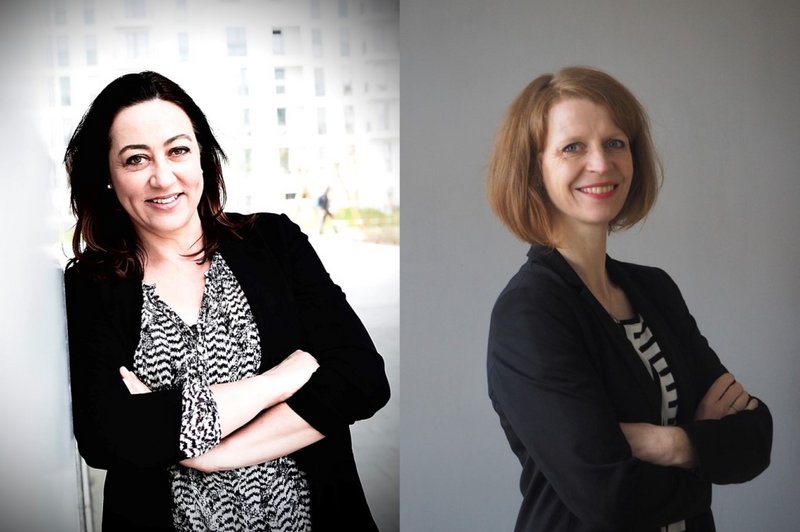 Vogel Communications Group: Sibel Boner (li.) und Juliane Thiel (re.) verstärken das schoesslers-Team am Standort Hamburg