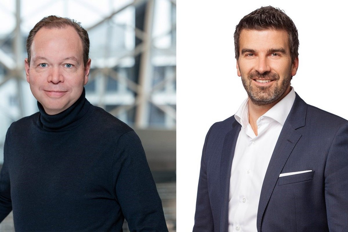 v.l.n.r.: Julian Deutz, künftig CEO AS Classifieds, Mark Dekan, künftig CFO Axel Springer SE