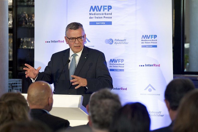 Staatsminister Dr. Florian Herrmann, MVFP Bayern Sommerfest, 20.07.2026, München