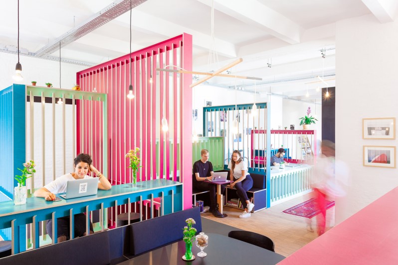 Coworking-Space der Blogfabrik (Foto: Christoph Neumann)