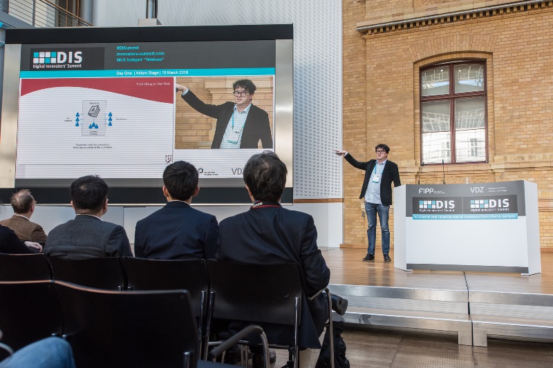 Blockchain and the future of media - Ingo Rübe, CEO, BOTlabs, Germany // Foto: Ole Bader/sandwichpicker.com