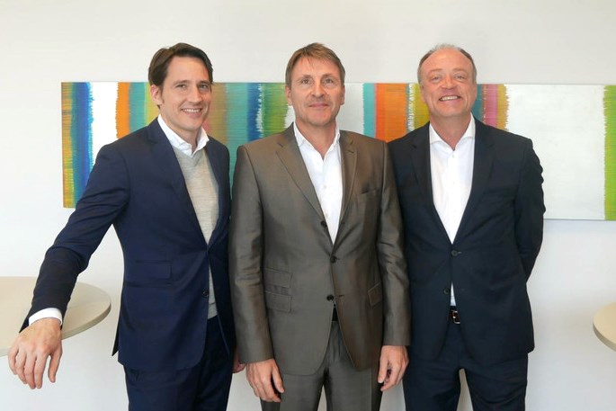 Vincent Nolte, Frank Nolte und Jan Carlsen (v.l.)