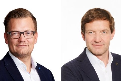 v.l.n.r.: Jürgen Höfer, Publishing Director HORIZONT Österreich und Martin Wurnitsch, Chefredakteur HORIZONT Österreich (Foto: dfv Mediengruppe / Sabine Klimpt)