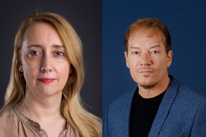 Neu in der SPIEGEL-Chefredaktion: Melanie Amann und Thorsten Dörting (Fotocredit: Mikael Grunwaldt / DER SPIEGEL)