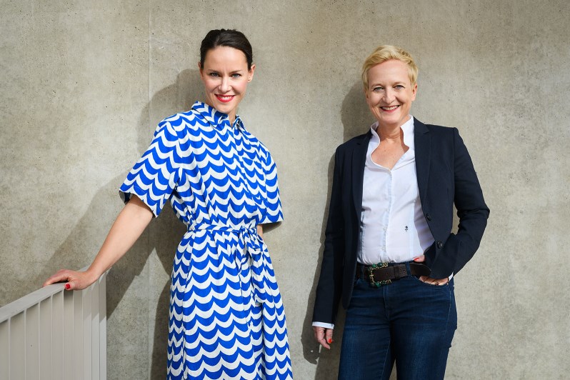 Friederike Busch und Christine Laule (Copyright: Phil Dera/ZEIT)