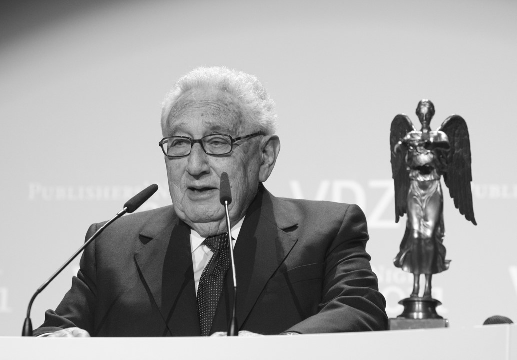 Henry Kissinger erhielt bei der Publishers' Night 2011 die Goldene Victoria für sein Lebenswerk