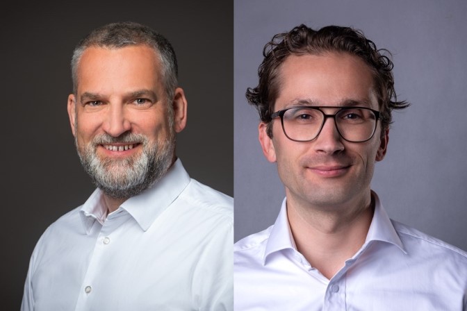 Tilmann Knoll und Florian Klages (Fotocredit: Axel Springer)