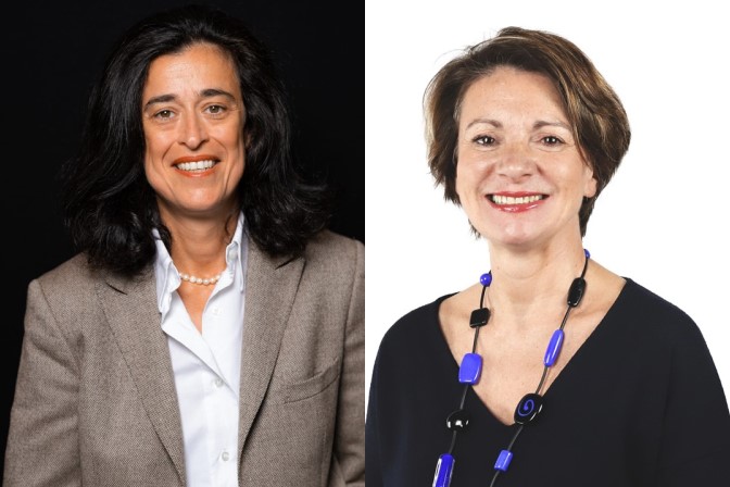 Shéhérazade Semsar-de Boisséson und Claire Boussagol (Fotocredit: Axel Springer SE)