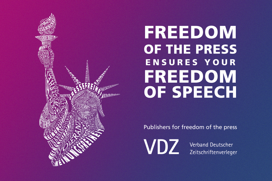 Freedom of the Press ensures your Freedom of Speech. Publishers for Freedem of the Press