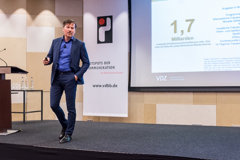 Stephan Scherzer: Publishing 2020 – Magazine als Anker moderner Communities // Foto: Ole Bader/sandwichpicker.com