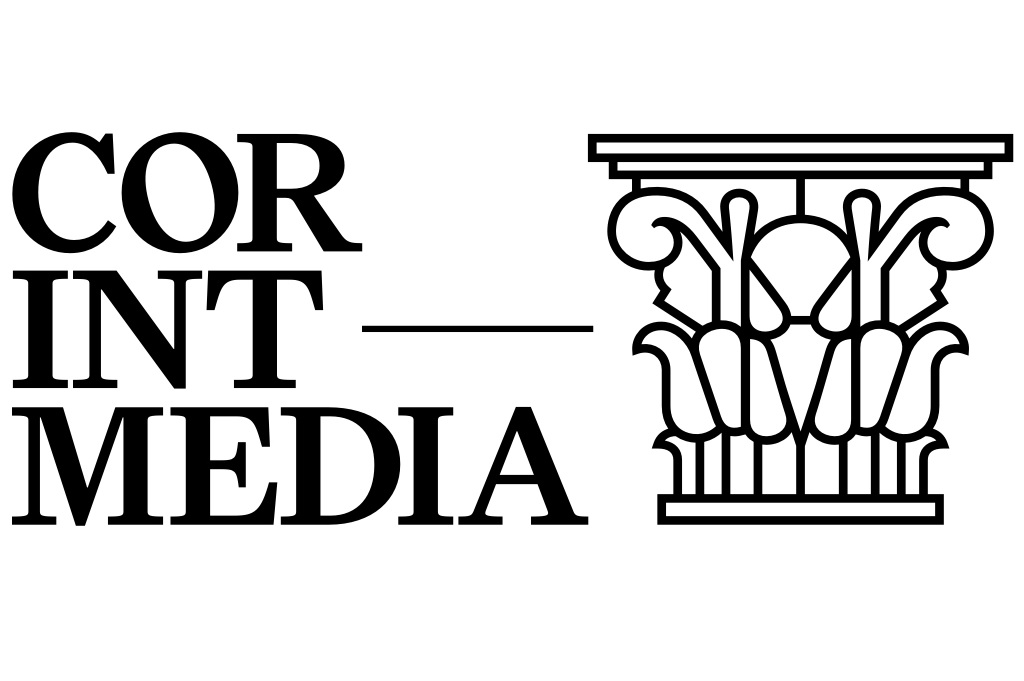 Logo Corint Media GmbH. Korinthisches Kapitell
