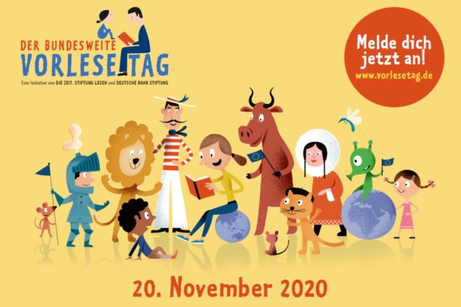 Bundesweiter Vorlesetag am 20. November 2020 (Fotocredit: Stiftung Lesen)