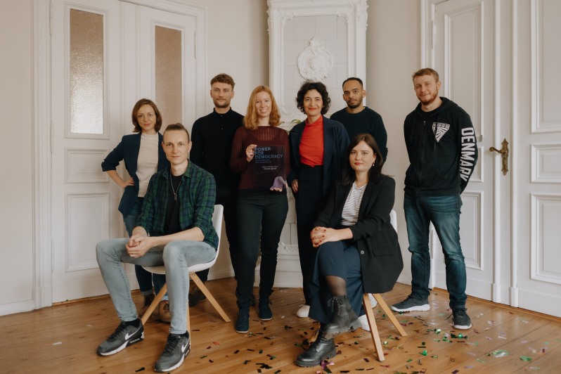 Projektteam HateAid gGmbH – Beratungsstelle gegen digitale Gewalt (Fotocredit: David Frank)